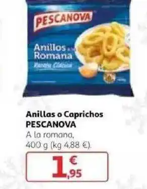 Alcampo Pescanova Anillas O Caprichos 400g oferta