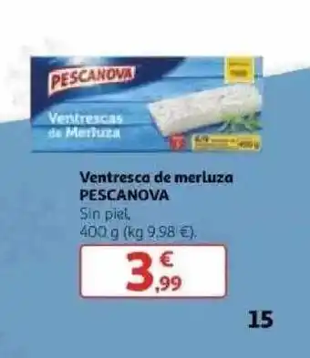 Alcampo Pescanova Ventresca De Merluza 400g oferta