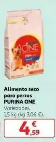 Alcampo Purina One Alimento Seco Para Perros 1.5kg oferta