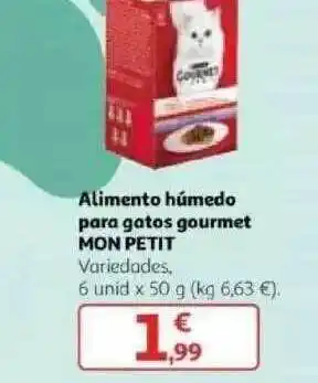 Alcampo Mon Petit Alimento Húmedo Para Gatos Gourmet oferta