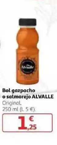 Alcampo Alvalle Bol Gazpacho O Salmorejo 250ml oferta