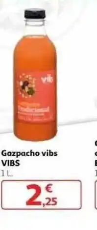 Alcampo Vibs Gazpacho Vibs 1L oferta