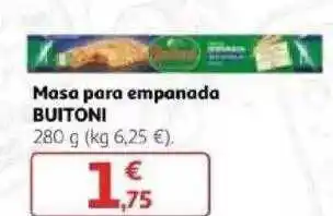 Alcampo Buitoni Masa Para Empanada 280g oferta
