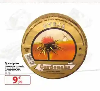 Alcampo Cardencha Queso Puro De Oveja Curado oferta