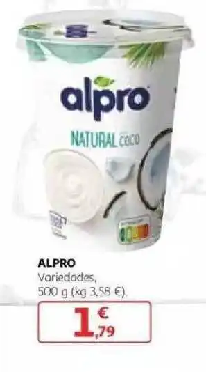 Alcampo Alpro 500g oferta