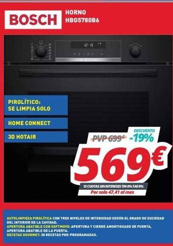 Mi electro Hornos bosch oferta