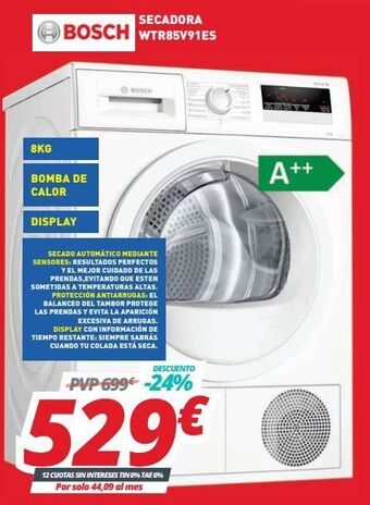Mi electro Secadoras bosch oferta