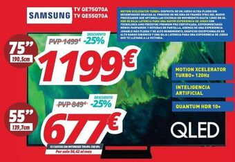 Mi electro Smart tv samsung oferta