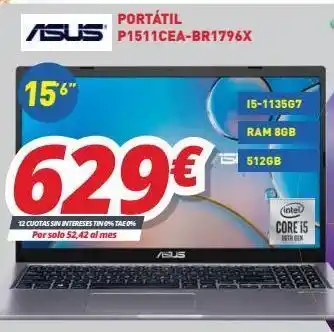 Mi electro Ordenador portátil asus oferta