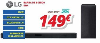 Mi electro Barra de sonido lg oferta