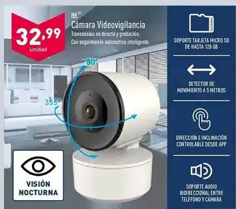 ALDI Nk Cámara Videovigilancia oferta