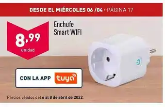 ALDI Echufe Smart Wifi oferta