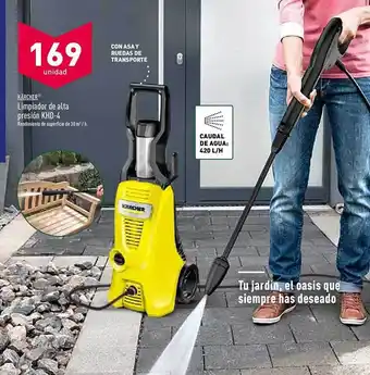 ALDI Kärcher Limpiador De Alta Presión Khd-4 oferta
