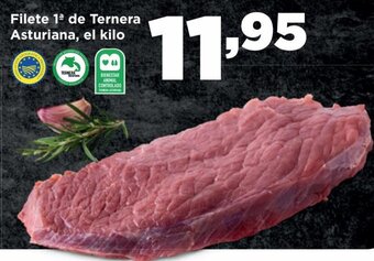 Alimerka Filete 1ª de Ternera Asturiana, El Kilo oferta