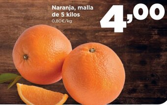 Alimerka Naranja, Malla de 5 Kilos oferta