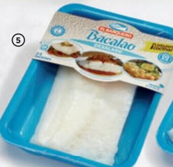 Alimerka El Barquero Lomos de Bacalao Desalado, 400 g. oferta
