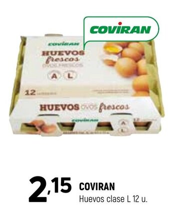Coviran Coviran Huevos clase L 12 u. oferta
