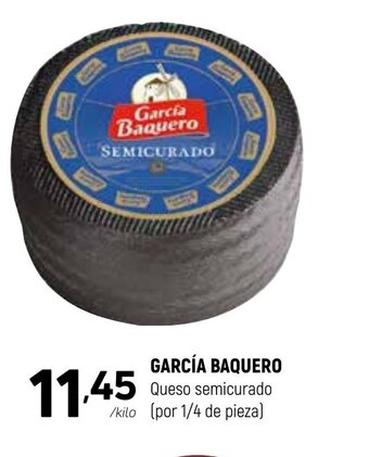 Coviran García Baquero Queso semicurado (por 1/4 de pieza) oferta