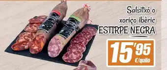 SPAR Estirpe Negra Salsitxó o xorico iberic oferta
