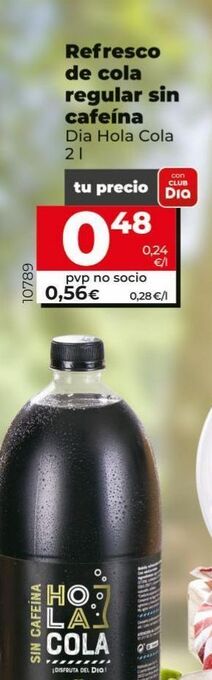 Dia Refresco de cola dia oferta