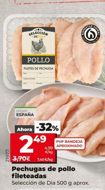 Dia Pechuga de pollo oferta