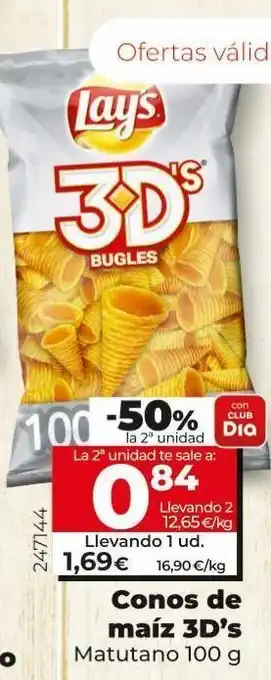 Dia Snacks lay's oferta