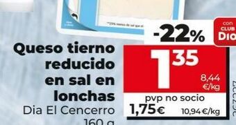 Dia Queso tierno dia oferta