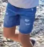 Carrefour Bermuda denim desgastada infantil oferta