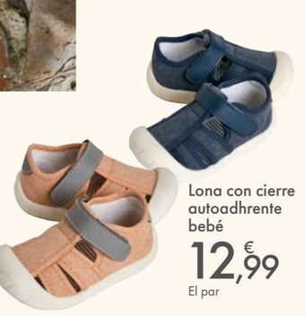 Carrefour Lona con cierre autoadherente bebé oferta