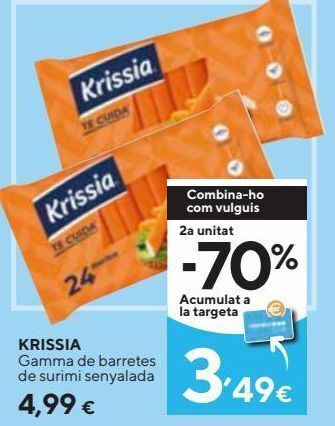 Caprabo Surimi krissia oferta