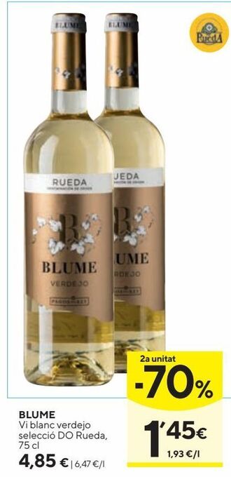 Caprabo Vino blanco blume oferta
