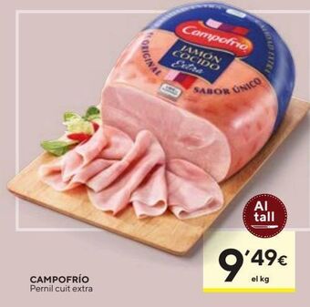 Caprabo Jamón cocido extra campofrío oferta