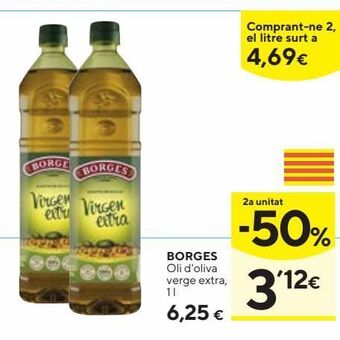 Caprabo Aceite de oliva virgen extra borges oferta