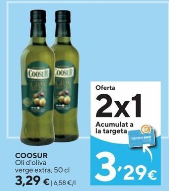 Caprabo Aceite de oliva virgen extra coosur oferta
