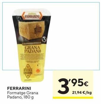 Caprabo Queso ferrarini oferta