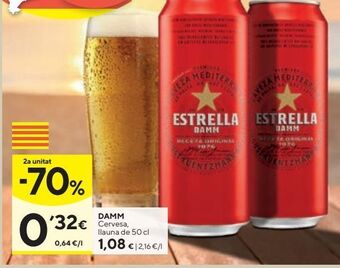 Caprabo Cerveza estrella damm oferta