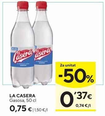 Caprabo Gaseosa la casera oferta