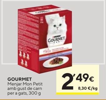 Caprabo Comida para gatos gourmet oferta