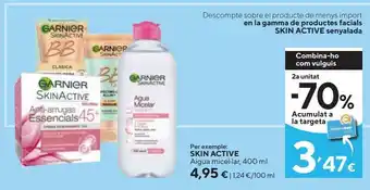 Caprabo Limpiador facial garnier oferta