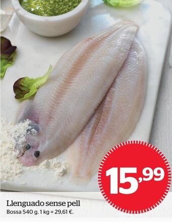 La Sirena Lenguado oferta