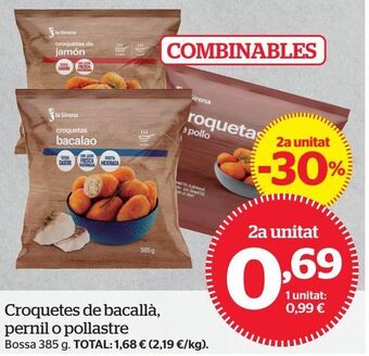 La Sirena Croquetas oferta