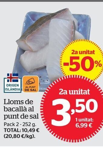 La Sirena Bacalao oferta