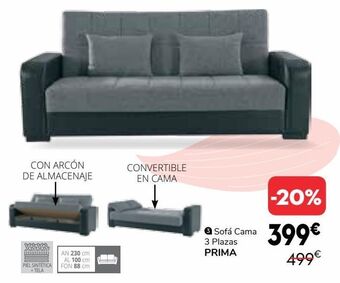 Conforama Sofá cama oferta