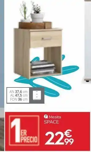 Conforama Mesa auxiliar oferta