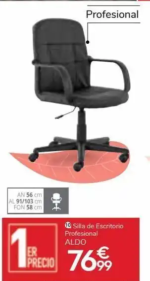 Conforama Silla de oficina giratoria oferta