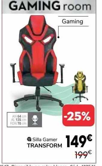 Conforama Silla giratoria oferta