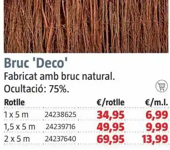 Bauhaus Malla de jardín oferta