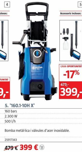 Bauhaus Hidrolimpiadora nilfisk oferta
