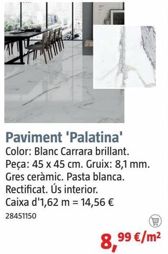 Bauhaus Pavimento oferta
