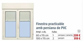 Bauhaus Ventanas oferta